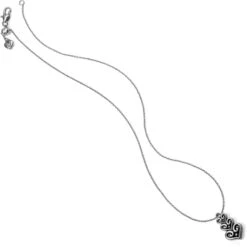 Alcazar Heart Trio Short Necklace -Moonlink Jewelry Shop alcazar heart trio short necklace silver 2 048979e0 cf9b 4884 a96a 951197d9cb05