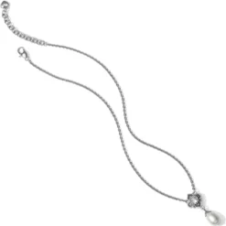 Alcazar Margaret Drop Necklace -Moonlink Jewelry Shop alcazar margaret drop necklace silver pearl 2 c24edae0 3649 4fb9 8b07 0e6544f888a1