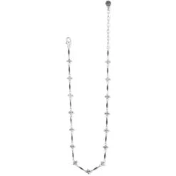 Amphora Cross Short Necklace -Moonlink Jewelry Shop amphora cross short necklace silver 1