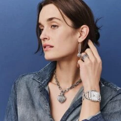 Amphora Statement Necklace -Moonlink Jewelry Shop amphora statement necklace silver 3 d737fd25 a88e 41b1 9a50 73571ab97266