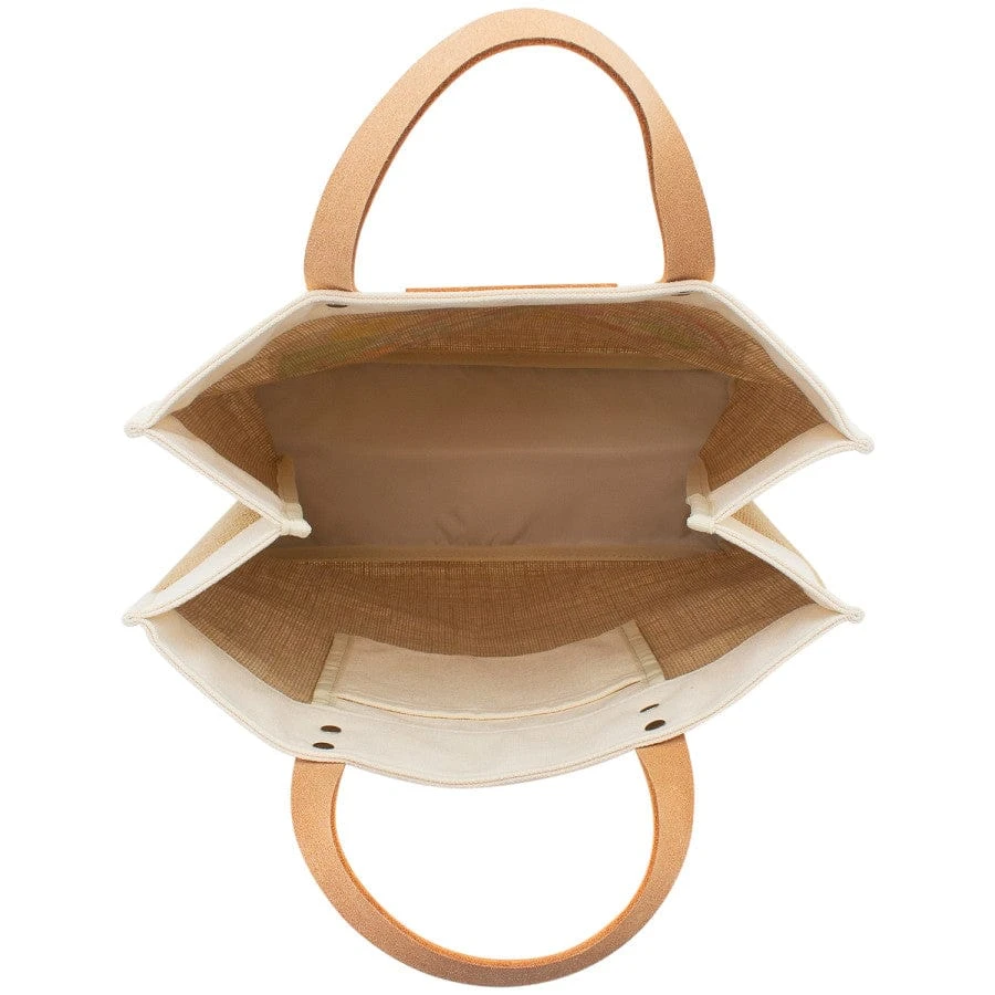 Bicycle Fun Burlap Tote 2 Bicycle Fun Burlap Tote - Image 2