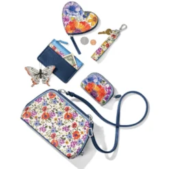 Blossom Hill Butterfly Card Coin Case 5 Blossom Hill Butterfly Card Coin Case -Moonlink Jewelry Shop blossom hill butterfly card coin case multi 2