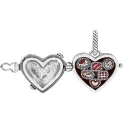 Box Of Chocolates Charm -Moonlink Jewelry Shop box of chocolates charm silver red 3 df41ccd0 b3fd 404f af81 f726bb2c9921