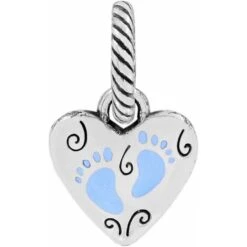 Brighton Baby Charm -Moonlink Jewelry Shop brighton baby charm silver blue 0