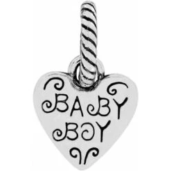 Brighton Baby Charm -Moonlink Jewelry Shop brighton baby charm silver blue 2