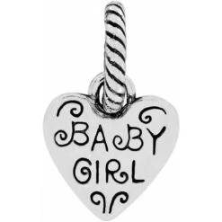 Brighton Baby Charm -Moonlink Jewelry Shop brighton baby charm silver pink 2