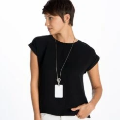 Brighton Badge Clip Necklace 7 Brighton Badge Clip Necklace -Moonlink Jewelry Shop brighton badge clip necklace silver 3 48fe579a f84f 428c 89da f4b5e2583bf8