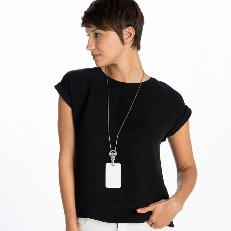 Brighton Badge Clip Necklace 4 Brighton Badge Clip Necklace - Image 4