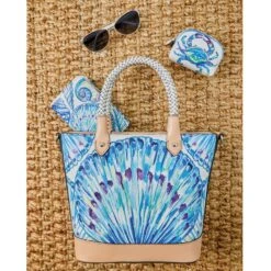 Calypso Embroidered Tote -Moonlink Jewelry Shop calypso embroidered tote multi 3