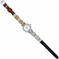 Camden 2-Tone Reversible Watch -Moonlink Jewelry Shop camden 2 tone reversible watch black brown 3 8d7350e2 dedb 4ce3 8e48 0f68d33a5c49