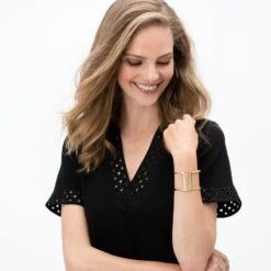 Christo Danube Wide Cuff Bracelet -Moonlink Jewelry Shop christo danube wide cuff bracelet gold 2 c0b0692e b29b 44e1 8e3e 296335b050a9