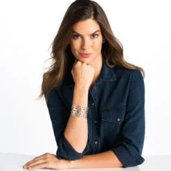 Christo Lyon Wide Cuff Bracelet -Moonlink Jewelry Shop christo lyon wide cuff bracelet silver 2 d88056de ab8a 4ff8 b129 e65cf34976e9