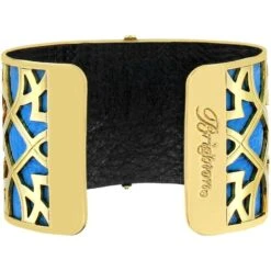 Christo Paris Wide Cuff Bracelet Set -Moonlink Jewelry Shop christo paris wide cuff bracelet set gold bali blue 2 9b5980c7 c54f 4955 8f42 a7b3a98d9ef4