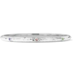 Color Drops Slim Bangle -Moonlink Jewelry Shop color drops slim bangle silver multi 2 00cac08e 3c3b 4fc0 9217 5afa21a3c0ba