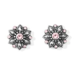 Cora Mini Post Earrings 8 Cora Mini Post Earrings -Moonlink Jewelry Shop cora mini post earrings silver pink 0