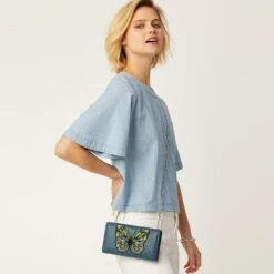 Crystal Pond Beaded Wings Clutch Wallet -Moonlink Jewelry Shop crystal pond beaded wings clutch wallet canyon blue multi 3 f428c112 e5aa 4ccf 8220 c3eb95843b24