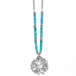 Featured Products -Moonlink Jewelry Shop daisy dee turquoise necklace silver turquoise 1