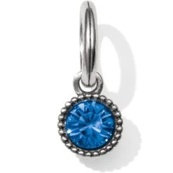 Dazzling Love Blue Heart Charm Necklace -Moonlink Jewelry Shop dazzling love blue heart charm necklace silver blue 2 79c84d20 af2b 42d2 92ee b7f4065fa5b5