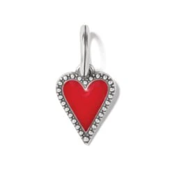 Dazzling Love Red Heart Charm Necklace -Moonlink Jewelry Shop dazzling love red heart charm necklace silver red 2 32b6ef1d ae20 49ba 938e f6ee75957a14