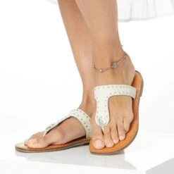 Elora Gems Anklet -Moonlink Jewelry Shop elora gems anklet silver multi 2