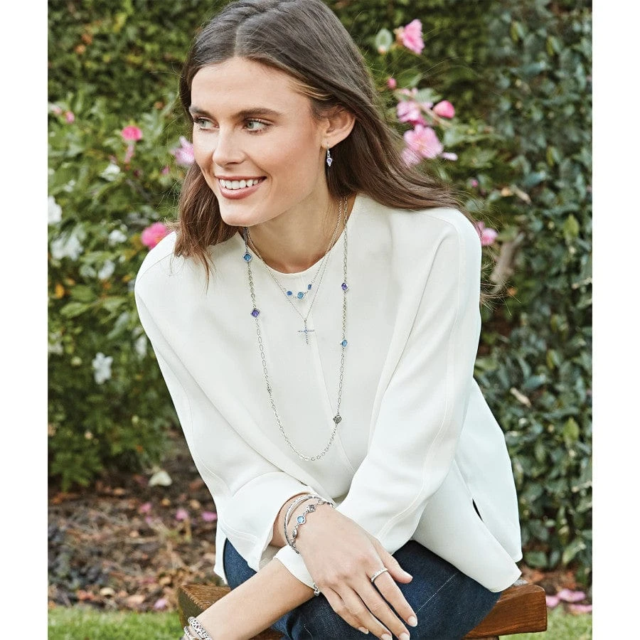 Elora Gems Sky Short Necklace 4 Elora Gems Sky Short Necklace - Image 4