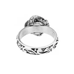 Eternity Knot Ring -Moonlink Jewelry Shop eternity knot ring silver 3