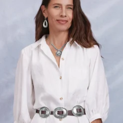 Fandango Concho Belt -Moonlink Jewelry Shop fandango concho belt brown 5