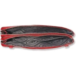 Ferrara Duet Zip Pouch -Moonlink Jewelry Shop ferrara duet zip pouch poppy 1