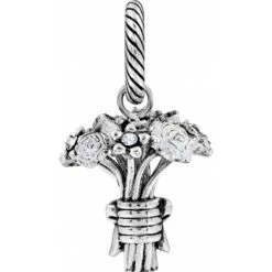 Flower Bouquet Charm -Moonlink Jewelry Shop flower bouquet charm silver white 2 2f4d8efe 3e90 4254 beec c573926f0dd4