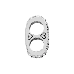 Glitter Double Spacer -Moonlink Jewelry Shop glitter double spacer silver 1 738411d1 a6c7 43ff 848f 1ff0eddbdfe2