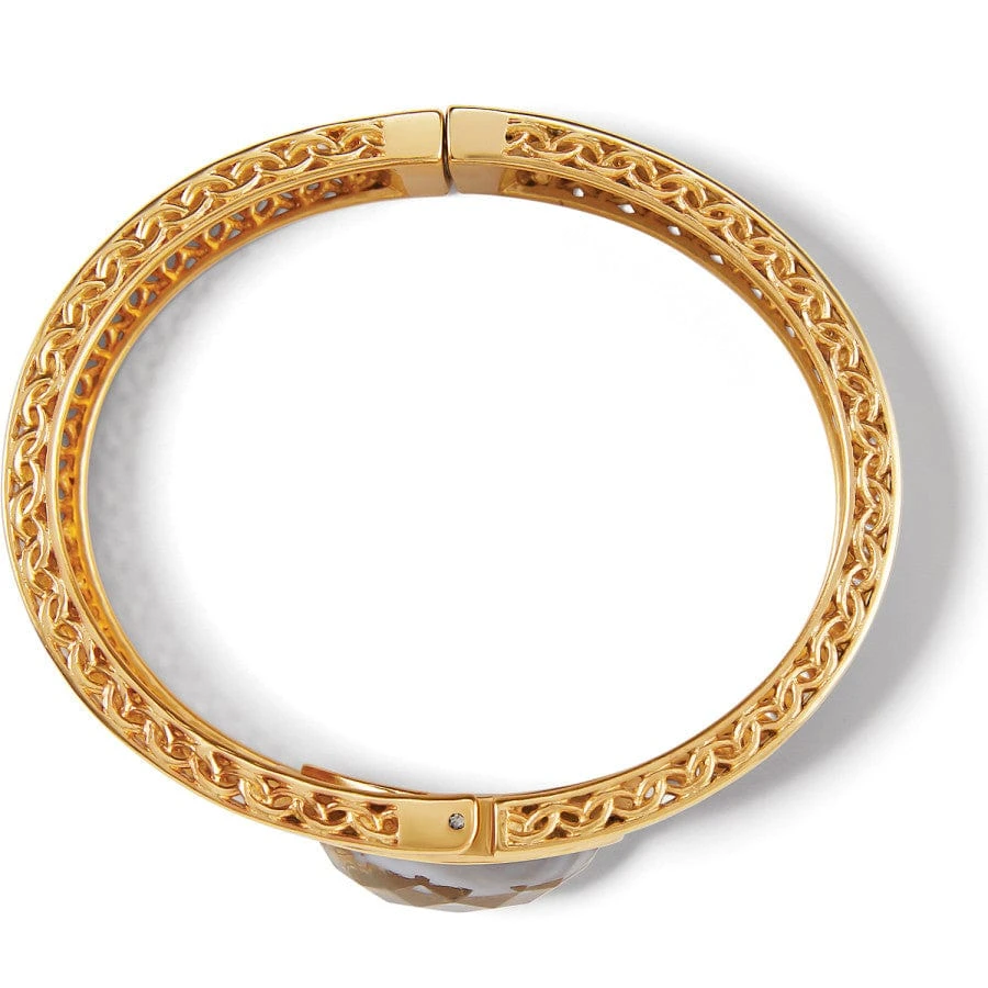 Golden Moon Hinged Bangle 2 Golden Moon Hinged Bangle - Image 2