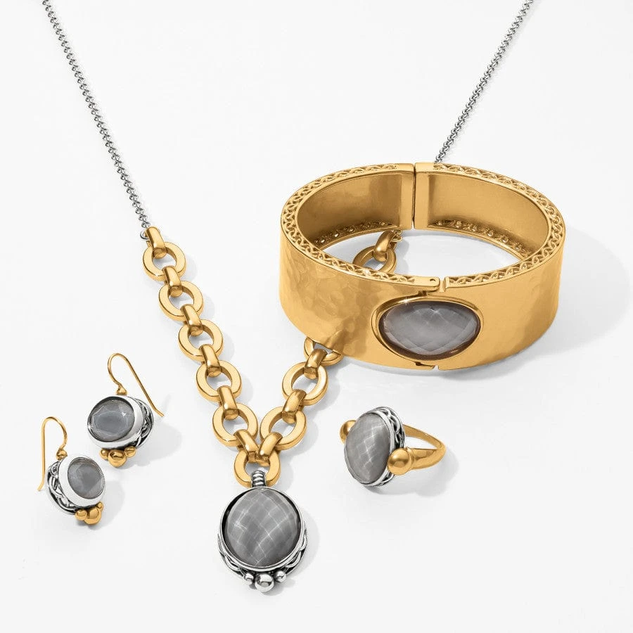 Golden Moon Hinged Bangle 3 Golden Moon Hinged Bangle - Image 3