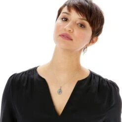 Guardian Angel Petite Necklace -Moonlink Jewelry Shop guardian angel petite necklace silver 3 158bace2 ac25 4af4 93bd 69679a37c76d