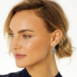 Halo Ice Post Drop Earrings 5 Halo Ice Post Drop Earrings -Moonlink Jewelry Shop halo ice post drop earrings silver 2 ae3dc13e 01b5 4ebf aa86 35fa5200f3d0