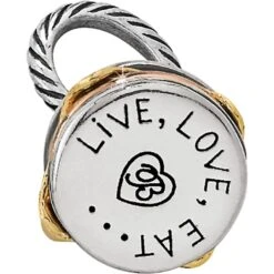 Hamburger Charm -Moonlink Jewelry Shop hamburger charm silver multi 1 cfc989e4 72aa 499a 9e01 476d25608c19