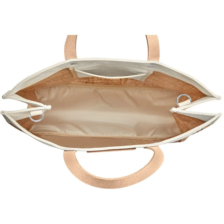 Happy Wings East West Burlap Tote 2 Happy Wings East West Burlap Tote - Image 2