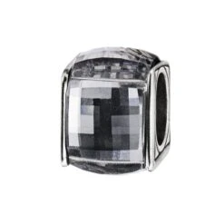 Ice Cube Bead -Moonlink Jewelry Shop ice cube bead silver gray 2