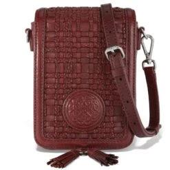Ilia Mini Flap Cross Body Bag -Moonlink Jewelry Shop ilia mini flap cross body bag garnet 0