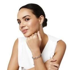 Moonlink Jewelry Shop -Moonlink Jewelry Shop illumina lights chain bracelet silver 1