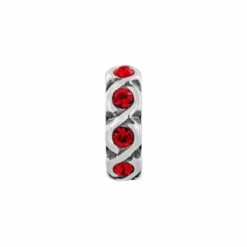 Infinity Spacer -Moonlink Jewelry Shop infinity spacer silver red 0