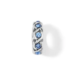 Infinity Spacer -Moonlink Jewelry Shop infinity spacer silver sapphire 0