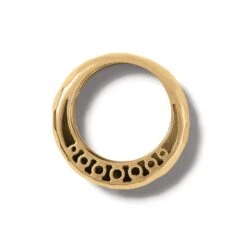 Inner Circle Double Ring -Moonlink Jewelry Shop inner circle double ring gold 1