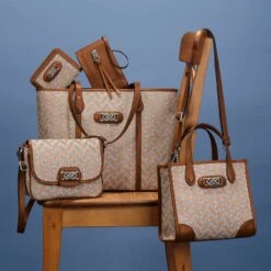 Interlok Braid Medium Wallet -Moonlink Jewelry Shop interlok braid medium wallet bourbon 3