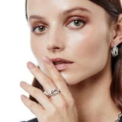 Interlok Harmony Ring -Moonlink Jewelry Shop interlok harmony ring silver 2