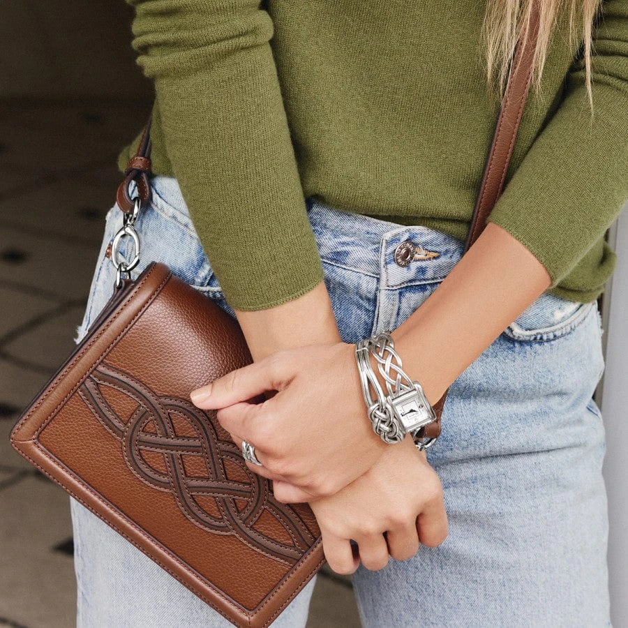 Interlok Hinged Bangle 6 Interlok Hinged Bangle - Image 6