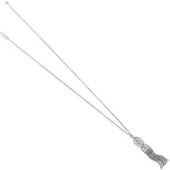 Intertwine Fringe Convertible Necklace -Moonlink Jewelry Shop intertwine fringe convertible necklace silver 2 8f207edd 4a83 4048 92af 7eca4f94f24c