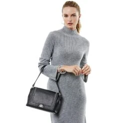 Jazz Medium Flap Bag 13 Jazz Medium Flap Bag -Moonlink Jewelry Shop jazz medium flap bag black 4