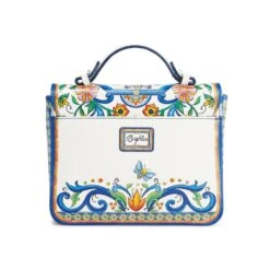 La Farfalla Emilia Flap Bag 8 La Farfalla Emilia Flap Bag -Moonlink Jewelry Shop la farfalla emilia flap bag white multi 2