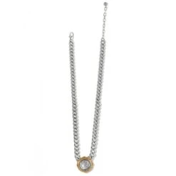 Lady Liberty Necklace -Moonlink Jewelry Shop lady liberty necklace silver gold 2