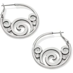 London Groove Hoop Earrings 4 London Groove Hoop Earrings -Moonlink Jewelry Shop london groove hoop earrings silver 1 75164f38 9d74 4441 942e 707d9efce34f